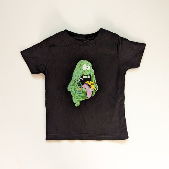 Passive Juice Motel Ghostbusters Slimer T-shirt size 18 Months - Picture 1 of 4